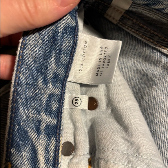 Distressed Light Blue Jeans - Picture 2 of 5